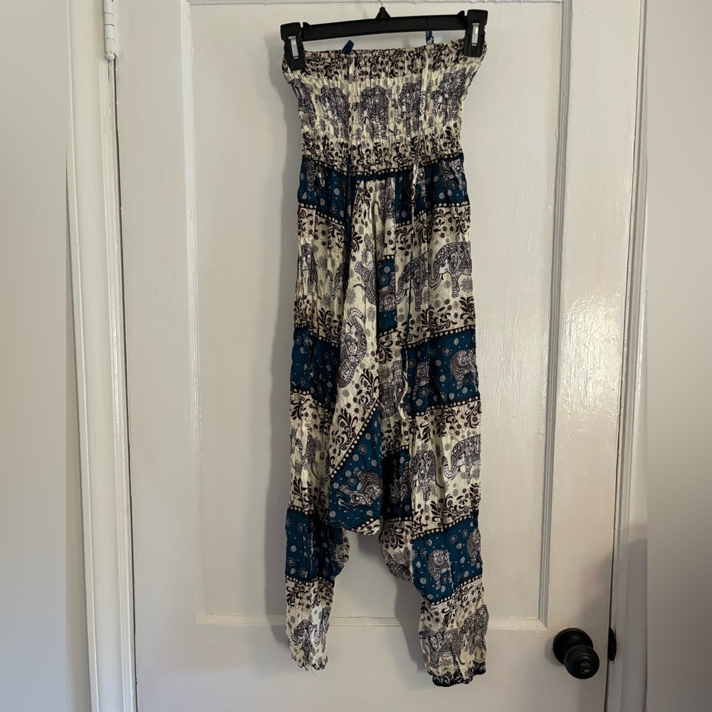 Harem pants elephant design